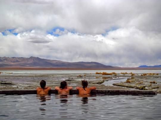 Les sources thermales sont nombreuses en Bolivie.